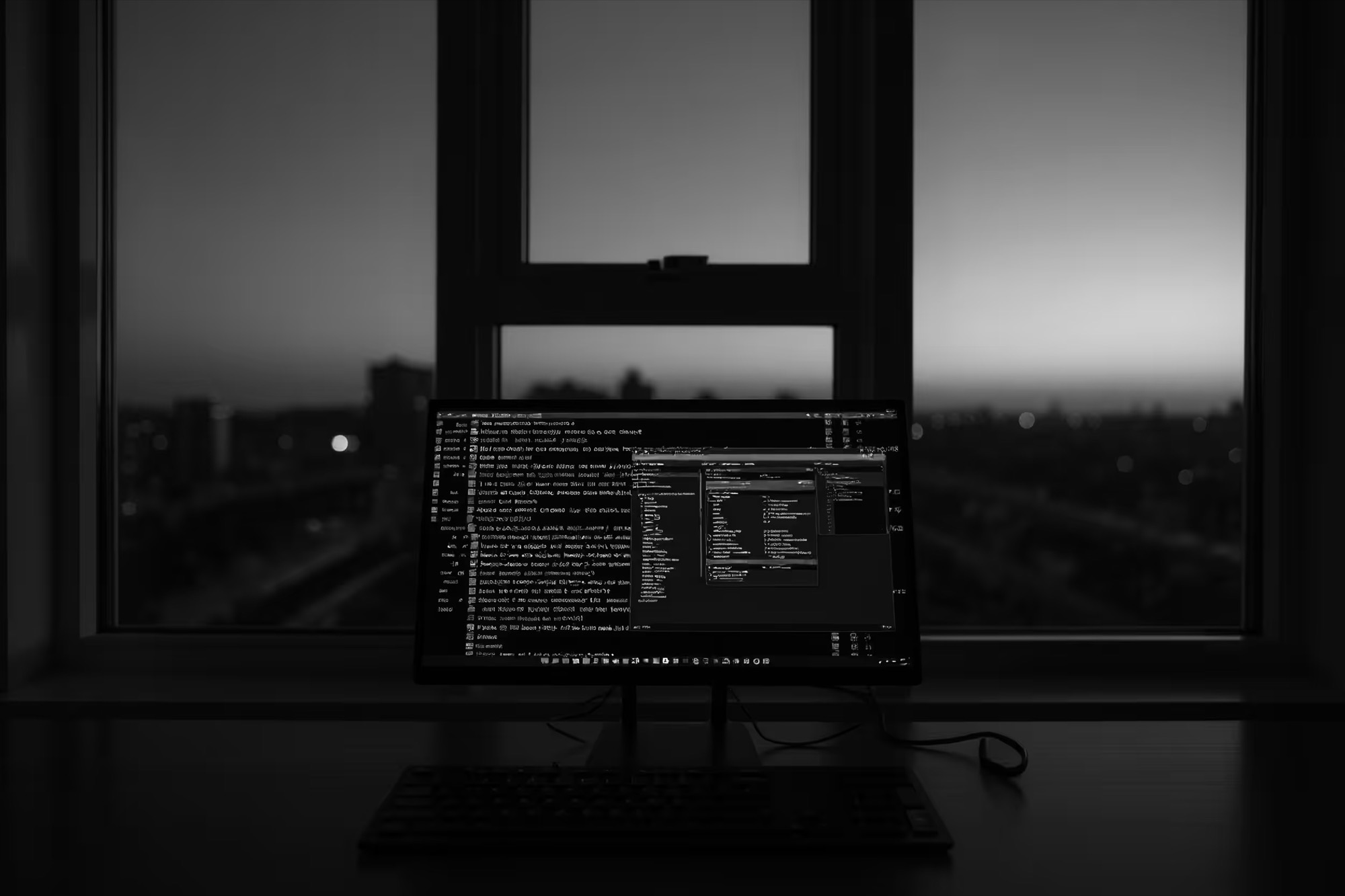夜のコーディング — asobit software の開発